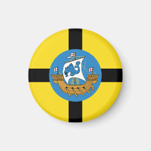 F lag of Wellington City, New Zealand Magnet