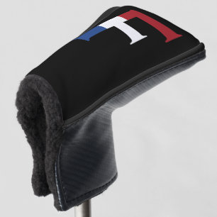 F Monogram overlaid on NLD Flag on bk pccn Golf Head Cover