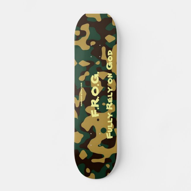 F.R.O.G. FROG SKATEBOARD (Front)
