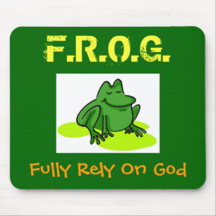 F.R.O.G. MOUSE MAT