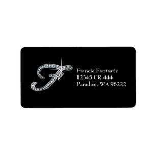 F Script "Diamond Bling" Label