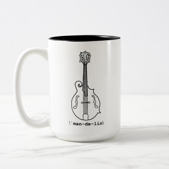 F-Style Mandolin Mug (Left)