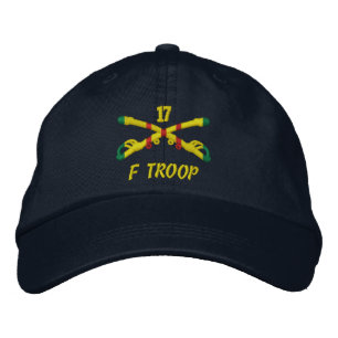 F Troop, 17th Cavalry Embroidered Hat