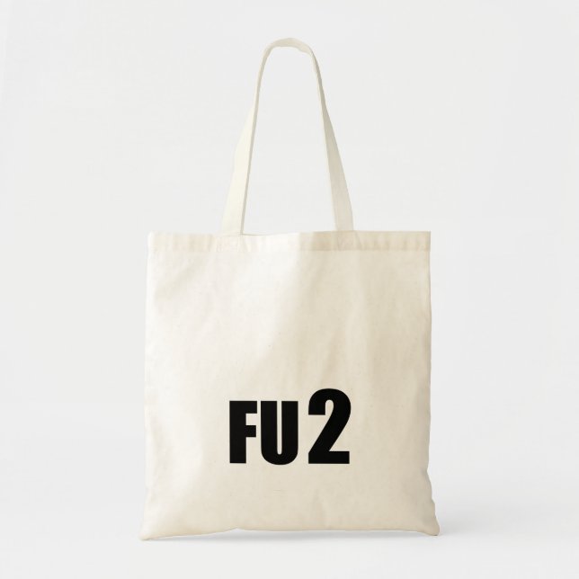 F u too T-Shirt Tote Bag (Front)