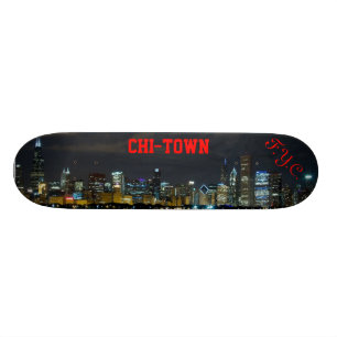 F.Y.C. CHI-TOWN Skyline Skateboard