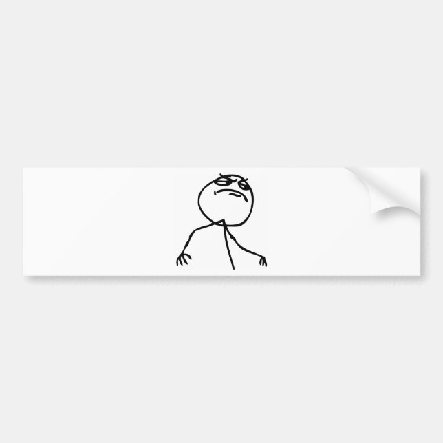 F*** Yeah Bumper Sticker (Front)