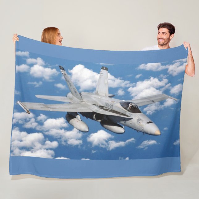 FA-15 HORNET FLEECE BLANKET (In Situ)