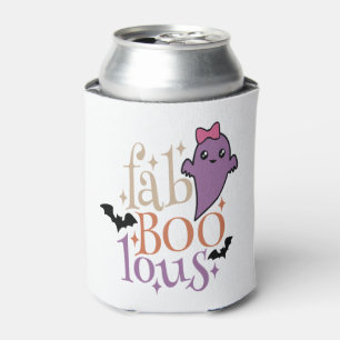 Fa BOO Lous Fa BOO Lous Halloween Ghost Can Cooler