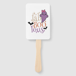 Fa BOO Lous Fa BOO Lous Halloween Ghost Hand Fan