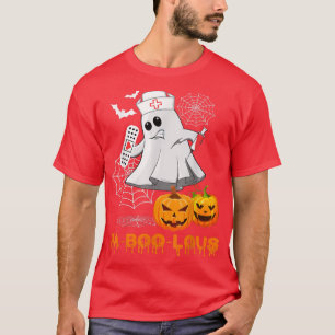 Fa Boo Lous Funny Ghost Nurse Halloween Costumes G T-Shirt
