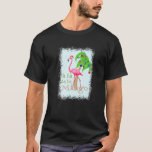 Fa La La Christmas Flamingo Beach Xmas   T-Shirt<br><div class="desc">Fa La La Christmas Flamingo Beach Xmas  .</div>