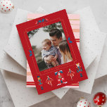 Fa La La Christmas Nutcracker Ballet Dancer Holiday Card<br><div class="desc">Send this beautiful, whimsical, and magical Christmas photo card to your friends and family this holiday season. We've hand-painted all the illustrations that you see in this holiday card. Our design features a full photo placeholder with our beautiful illustrations framing the photo. Nutcracker, nutcracker mouse king, nutcracker ballet dancers, holly,...</div>