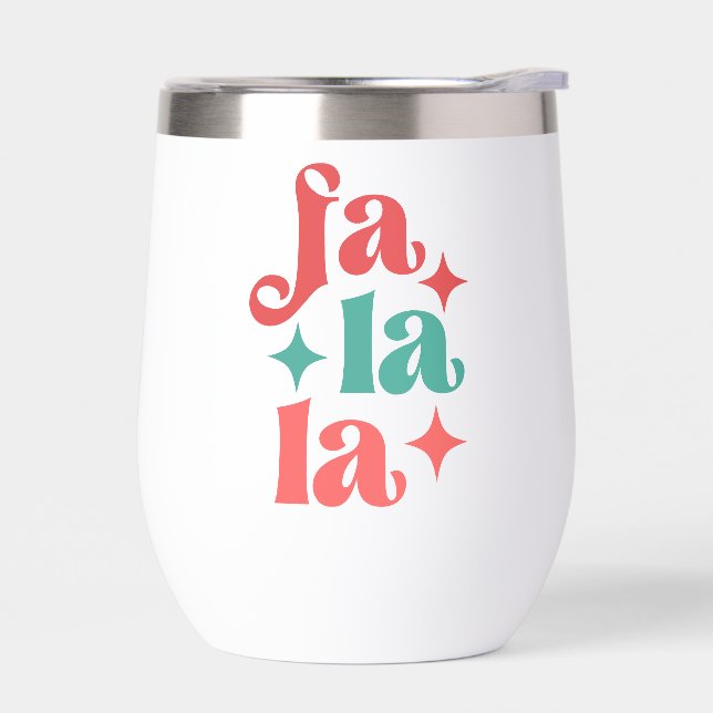 Fa La La - Festive Holiday Typography Design (Left)