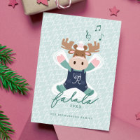 Fa La La Fun Cute Woodland Moose Snow Angel