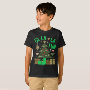 Fa La La Fun Digital Art Design T-Shirt