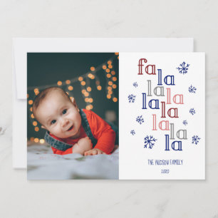 Fa La La   Holiday Card