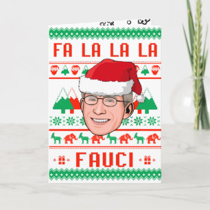 FA LA LA LA FAUCI CARD