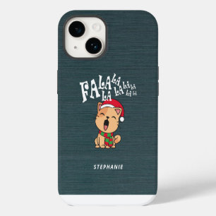 Fa La La La La Christmas Cat Singing Phone Case