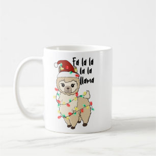 Fa La La La La Llama Coffee Mug