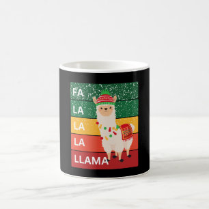 FA LA LA LA LLAMA COFFEE MUG