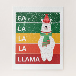 FA LA LA LA LLAMA JIGSAW PUZZLE
