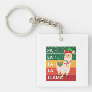 FA LA LA LA LLAMA KEY RING