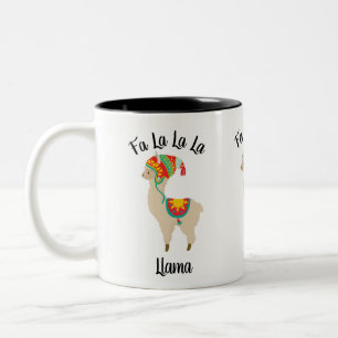 Fa La La La Llama Tea Coffee Mug