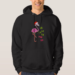 Fa La La La Mingo Flamingo For Christmas Xmas Paja Hoodie