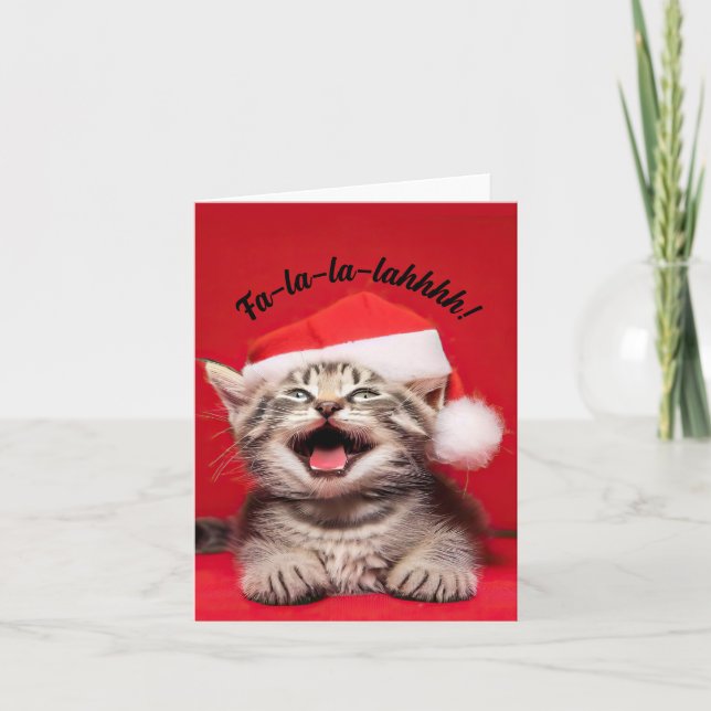 Fa-la-la-lalahhhh! Card (Front)
