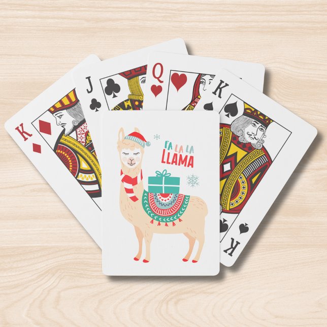 Fa La La Llama | Christmas Playing Cards (Creator Uploaded)