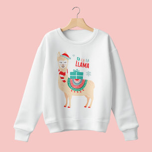 Fa La La Llama Christmas Sweatshirt