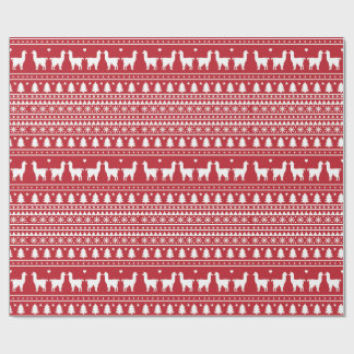 Fa-La-La Llama Christmas Wrapping Paper