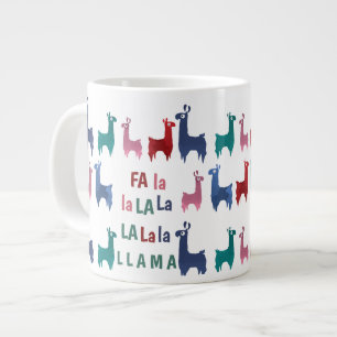 Fa La La Llama Jumbo Mug