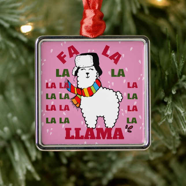 Fa La La Llama Ornament - Baby It's Cold Outside (Tree)
