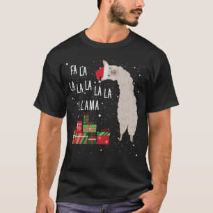 Fa La La Llama Shirt - Llama Christmas