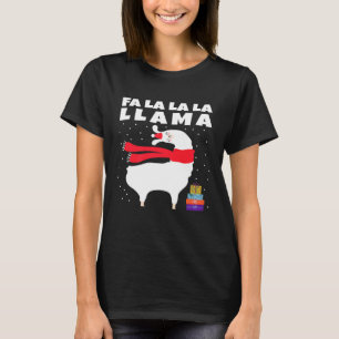 Fa La La Llama  Ugly Christmas Sweater Llama Premi