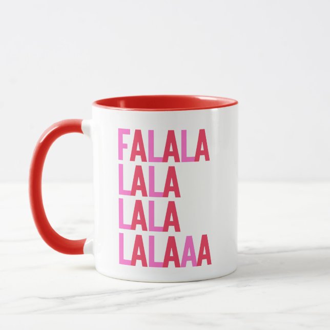 FA LA LA  MUG (Left)
