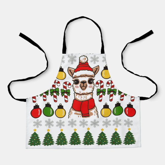 Fa La Llama   Apron (Front)