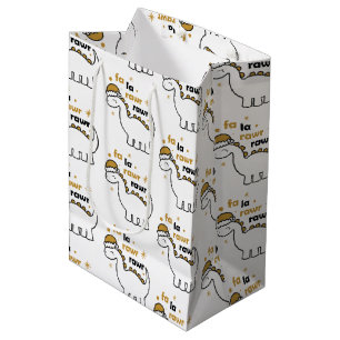 Fa La Rawr Rawr Dinosaur Medium Gift Bag