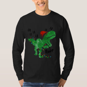 Fa Ra Ra Rawr Funny Dinosaur TRex Christmas T-Shirt