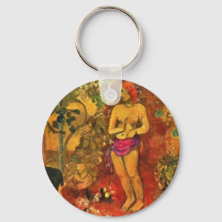 Faa Iheihe By Paul Gauguin (Best Quality) Key Ring