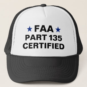 FAA Part 135 Trucker Hat