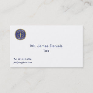 FAA VVV Universal Shield Business Card