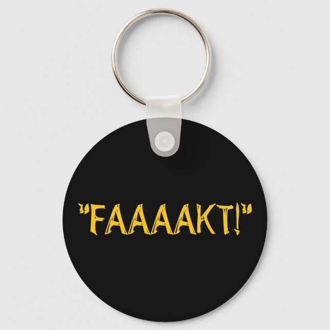 "FAAAAKT!" KEY RING (Front)