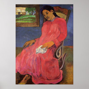 'Faaturuma (Melancholy)' - Paul Gauguin Print