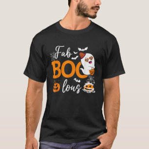 Fab Boo Lous Cute Ghost Halloween T-Shirt