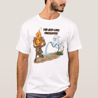Fab-BOO-lous Firefighter | Halloween T-Shirt