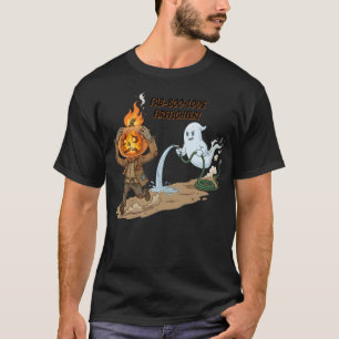 Fab-BOO-lous Firefighter Halloween T-Shirt