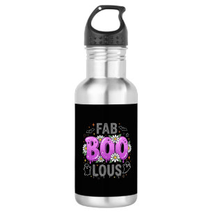 Fab Boo Lous Halloween Ghost Design_1 532 Ml Water Bottle