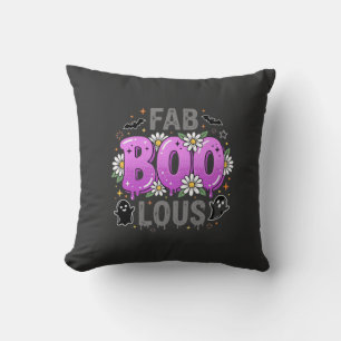 Fab Boo Lous Halloween Ghost Design_1 Cushion